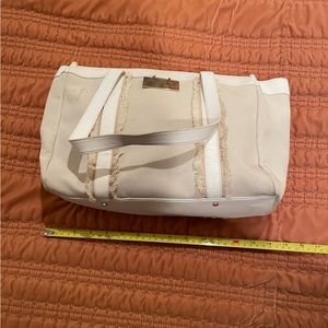 Kate Spade off white large hang bag
